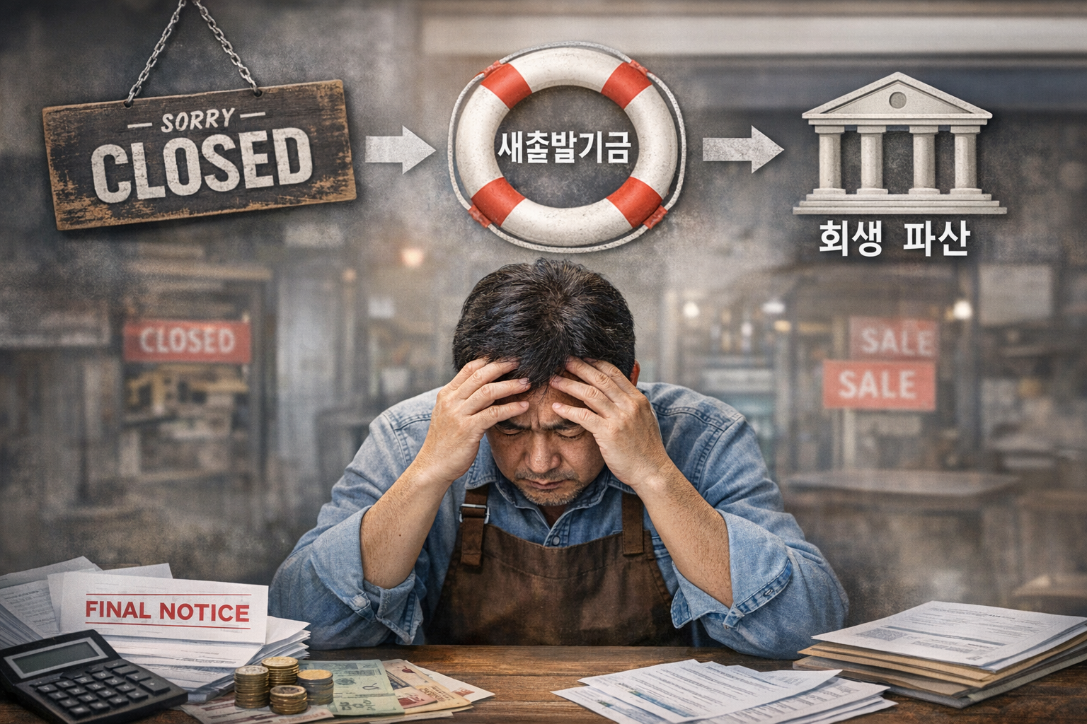 “빚을 갚으라”는 말만으론 골목이 다시 살아나지 않는다—2026 소상공인 금융구제, 채무조정부터 회생까지 ‘길’은 있다
